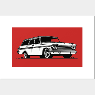 Chevy Nomad Posters and Art